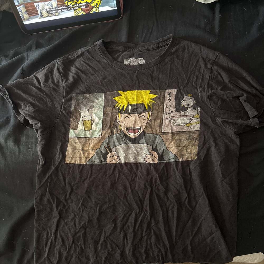 Naruto Shippuden Ichiraku Ramen Shop Black T-Shirt